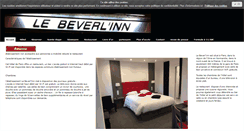 Desktop Screenshot of hotel-beverlinn.com