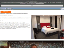 Tablet Screenshot of hotel-beverlinn.com
